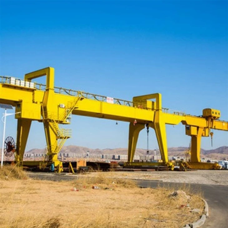 55 Tons Double Beam Gantry Crane Machine factory