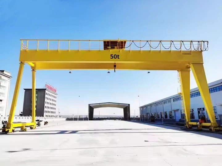 A-frame Rail Mounted Gantry Crane