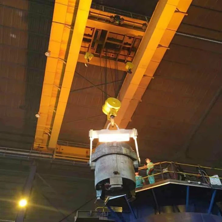 Double Girder Overhead Crane For Metallurgical Industry high quality
