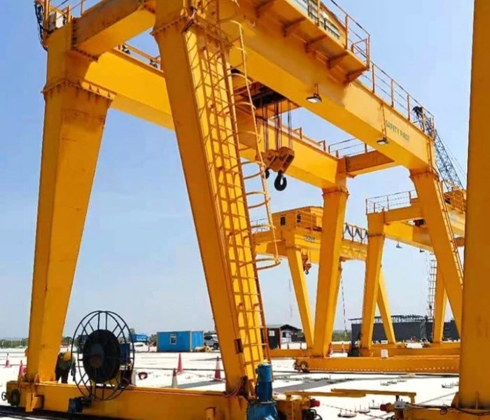 gantry crane with electric hoist(5)