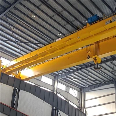 ایل ایچ ڈبل گرڈر اوور ہیڈ کرین لہرانے والی ٹرالی برج کرین