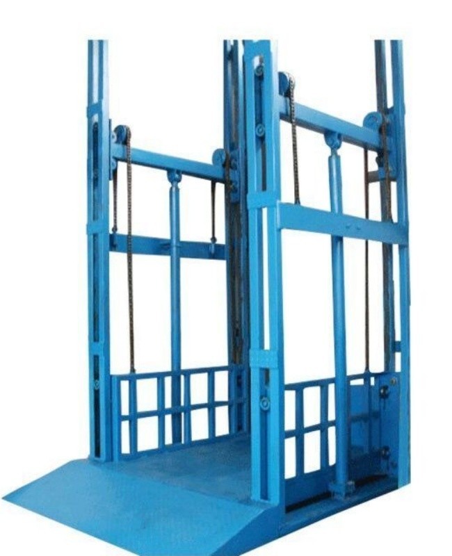 Warehouse hydraulic electric cargo lift(5)